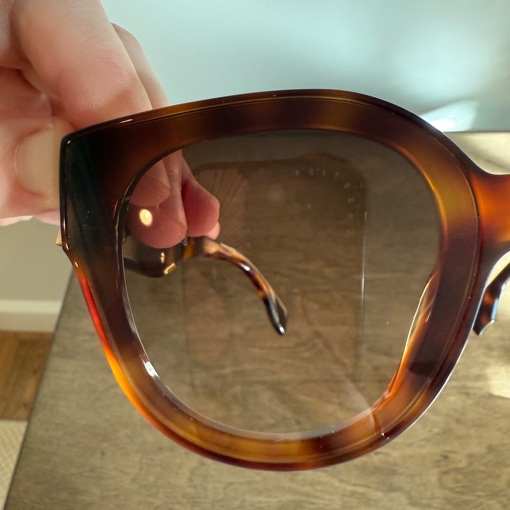 NWOT FENDI First Brown Tortoise Oversized Round Luxury Designer Sunglasses - Picture 6 of 15